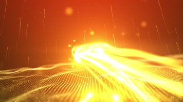 光线穿梭年会片头/片尾【暖色】