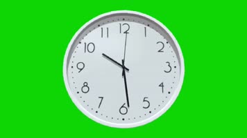 绿屏幕抠像钟表