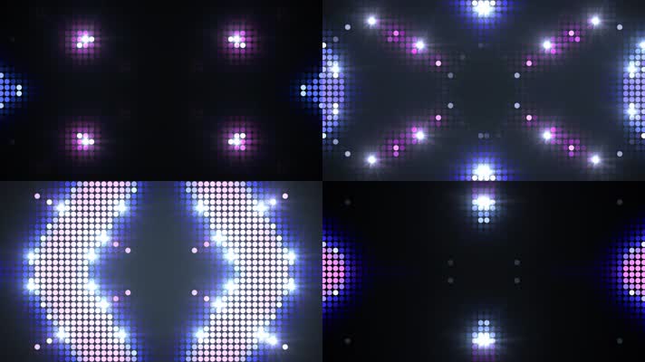 炫酷时尚灯光闪烁led背景视频
