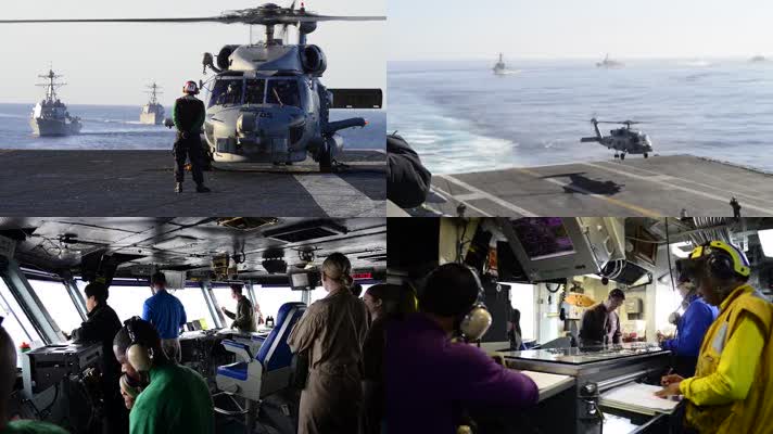 航母战斗机起飞作战