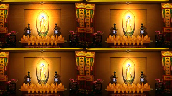 豪华庙宇佛堂佛祖菩萨神像神位2