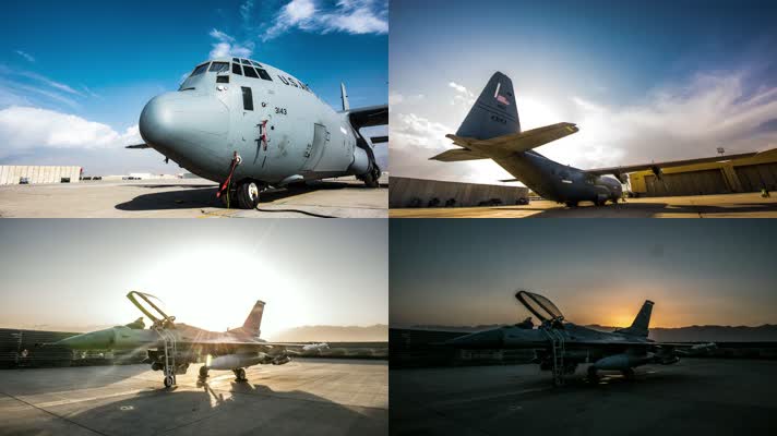4K空军战斗机运输机军事基地