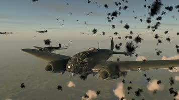 伦敦大轰炸3D动画