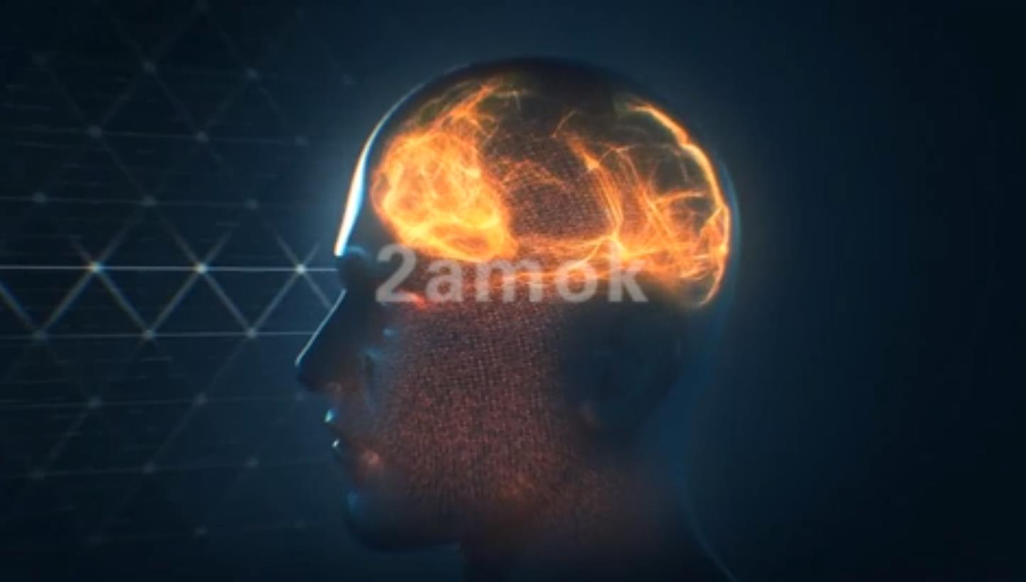 大脑细胞神经元电信号传导医疗三维肌理动画 大脑细胞神经元电信号传导医疗三维肌理动画