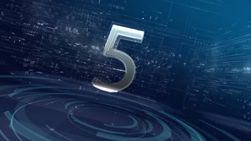 科技旋转10秒倒计时开场