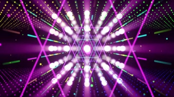 动感霓虹灯时尚VJ背景循环