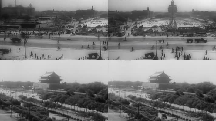 50年代北京天安门