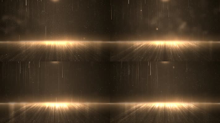 金色舞台粒子背景