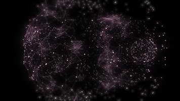 网络星光粒子光线变幻科技背景