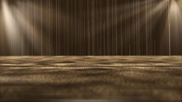 大气金色颁奖舞台背景