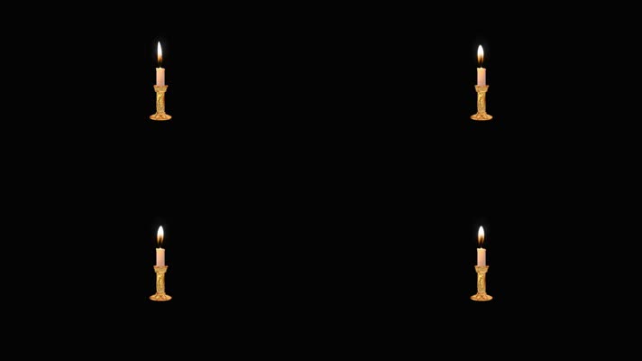 蜡烛透明通道