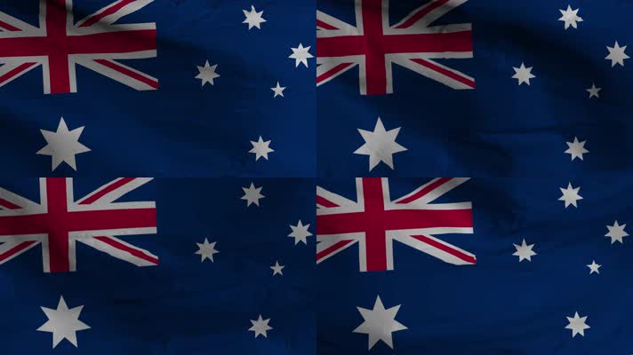【4K】澳大利亚国旗