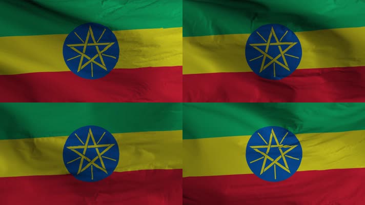 【4K】埃塞俄比亚国旗