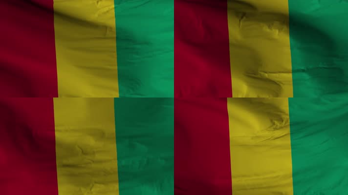 【4K】几内亚国旗