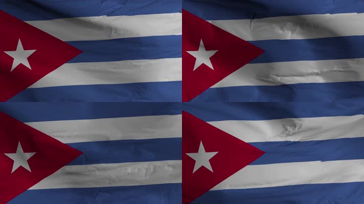 【4K】古巴国旗