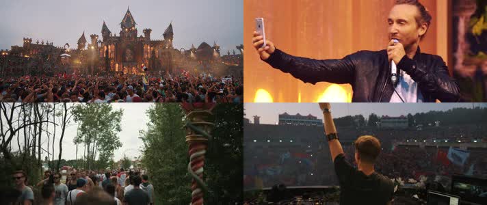 4k电子音乐节万人狂欢