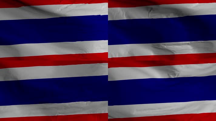 【4K】泰国国旗