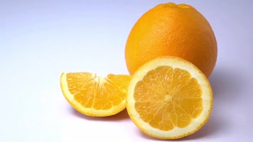 橙子水果产品视频实拍素材