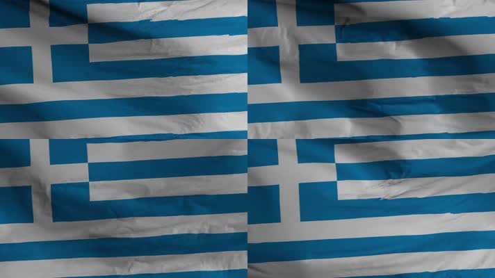 【4K】希腊国旗