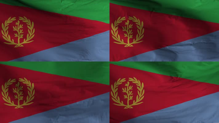 【4K】厄立特里亚国旗
