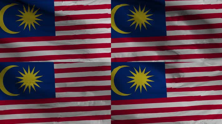 【4K】马来西亚国旗