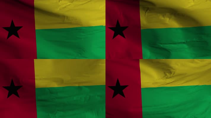 【4K】几内亚比绍国旗