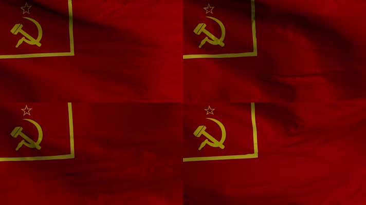【4K】前苏联国旗（1924）