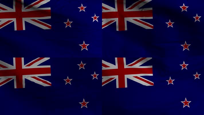 【4K】新西兰国旗