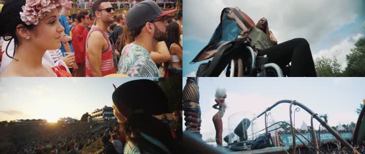 4k电子音乐节万人狂欢