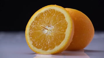 橙子水果产品视频实拍素材