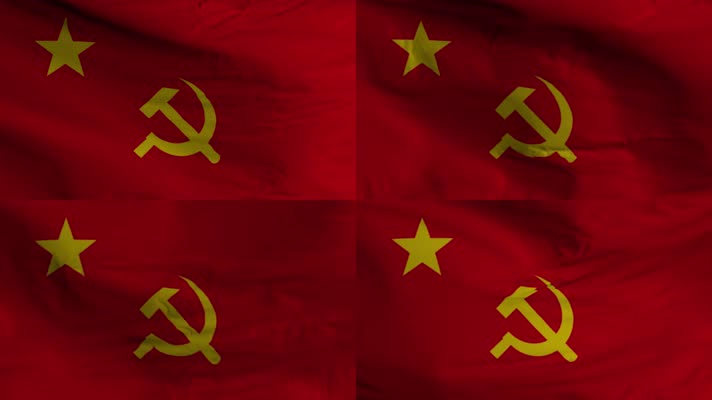 【4K】中华苏维埃共和国军旗（1934-1937）