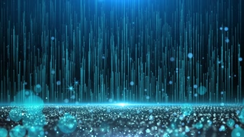 蓝色粒子舞台背景循环