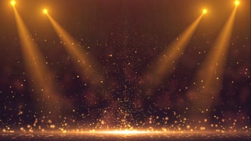 4K灯光粒子颁奖背景循环