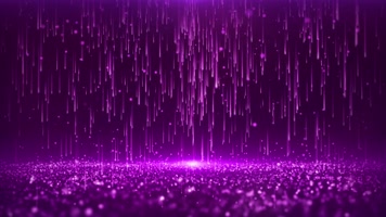 紫色粒子雨舞台背景循环