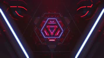 红色隧道VJ视频 红色隧道VJ视频