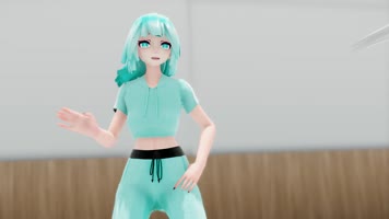 Love Me If You Can歌曲配乐合成舞蹈3D动画