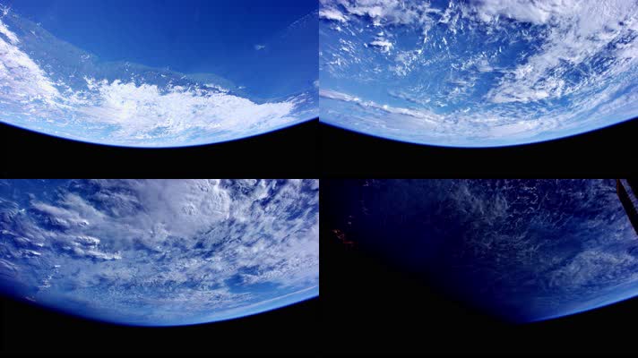 【4K】太空看地球