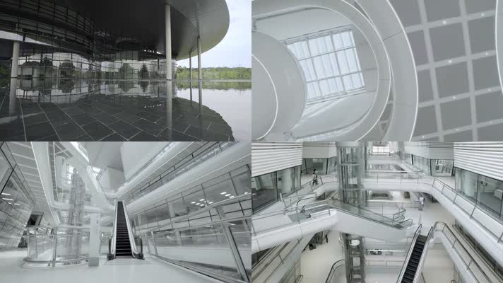 建筑艺术建筑漫游实拍