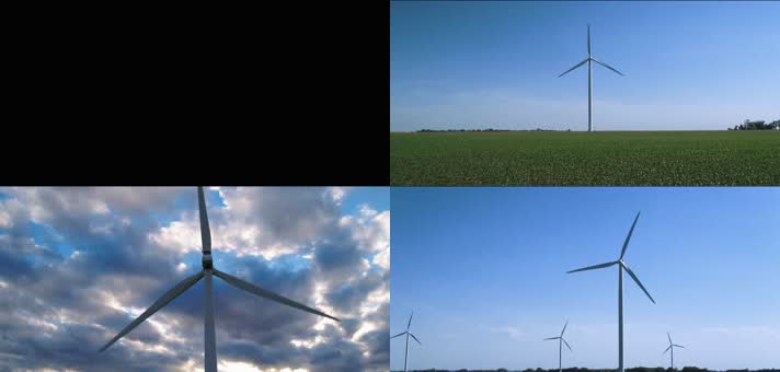 【4K】风力发电
