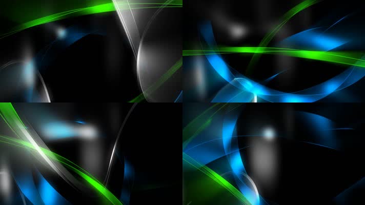 唯美光线转动背景视频