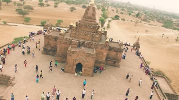 缅甸妙乌蒲甘历史古城佛教文化建筑遗址著名 缅甸妙乌蒲甘历史古城佛教文化建筑遗址著名