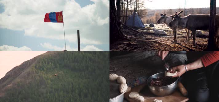 蒙古国旅游宣传片4K实拍素材
