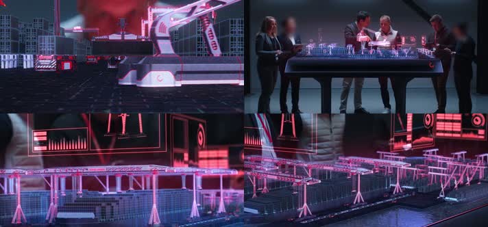 轮船物流科技研发视频