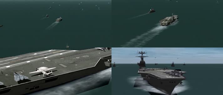 航空母舰动画