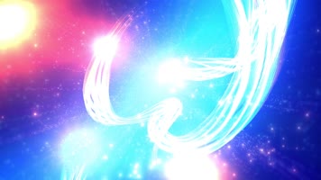 4K星光粒子光线晚会舞台背景动态素材