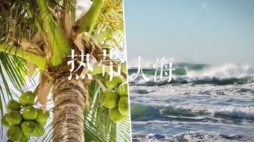 快速动感故障特效装饰图文展示AE模板