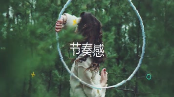 扭曲抖动特效快闪动画图文开场AE模板