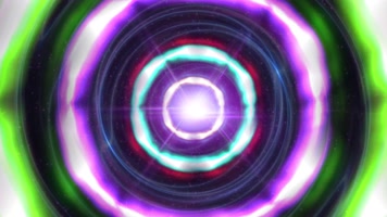 时光隧道粒子光圈舞台背景4K动态素材01