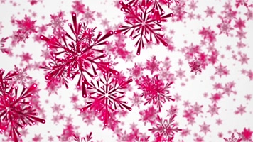 圣诞节红色雪花背景