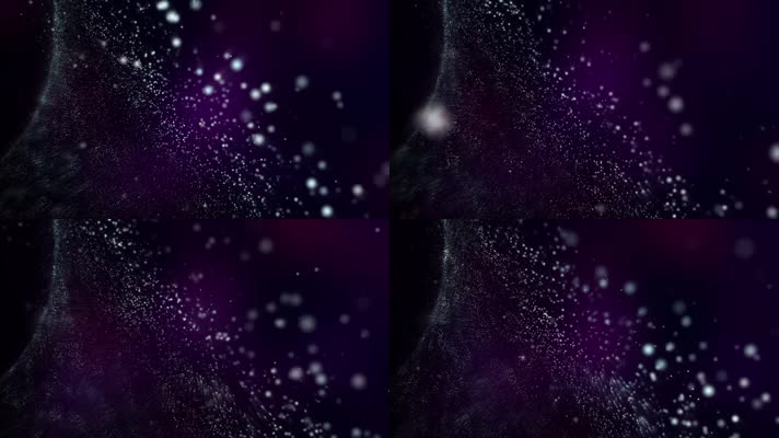 舞台粒子、宇宙、星空、紫色